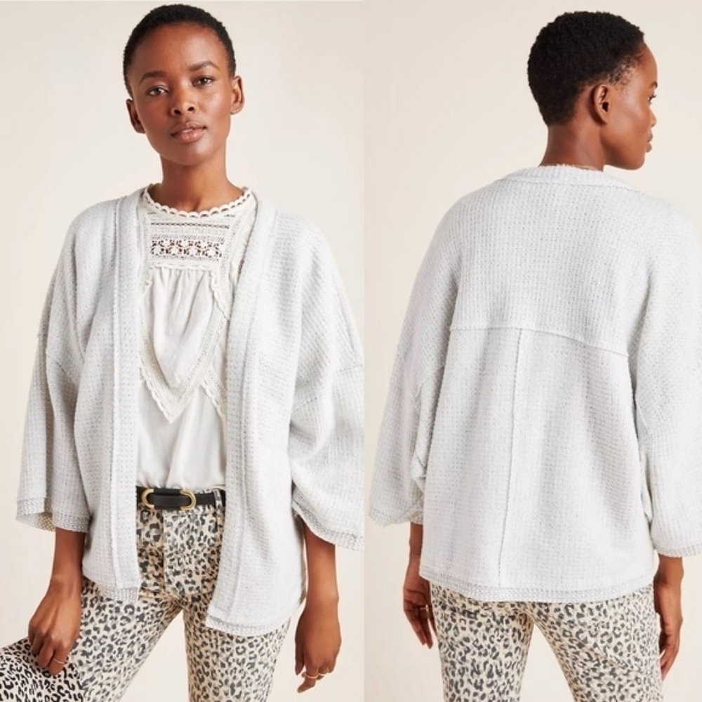 Anthropologie MAEVE | gray oversize cardigan | S
